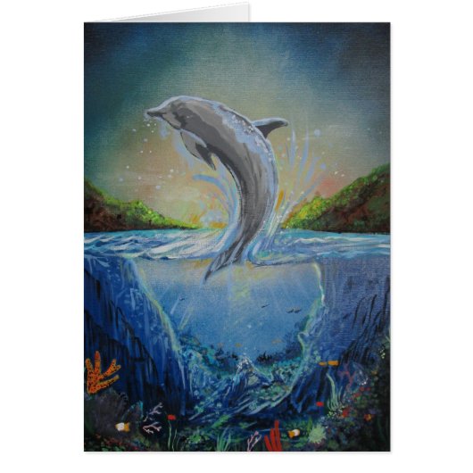 Dolphin Swim Cards (Front)