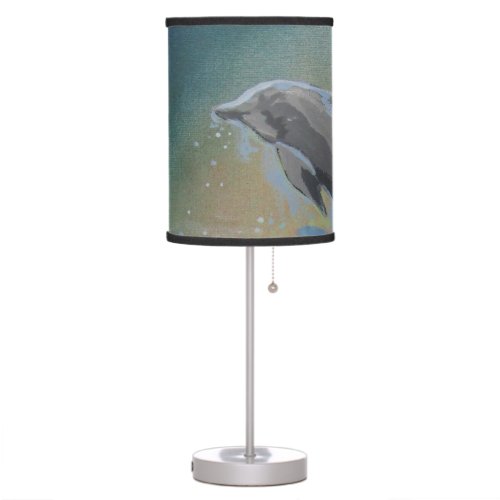Dolphin Swim Table Lamp
