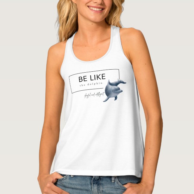 Dolphin Tank Top (Front)