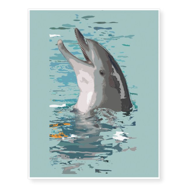 Dolphin Temporary Tattoos (Front)
