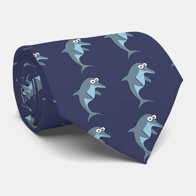 Dolphin Ties (Rolled)