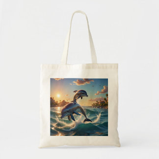 dolphin tote bag