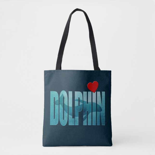 dolphin tote bag (Front)