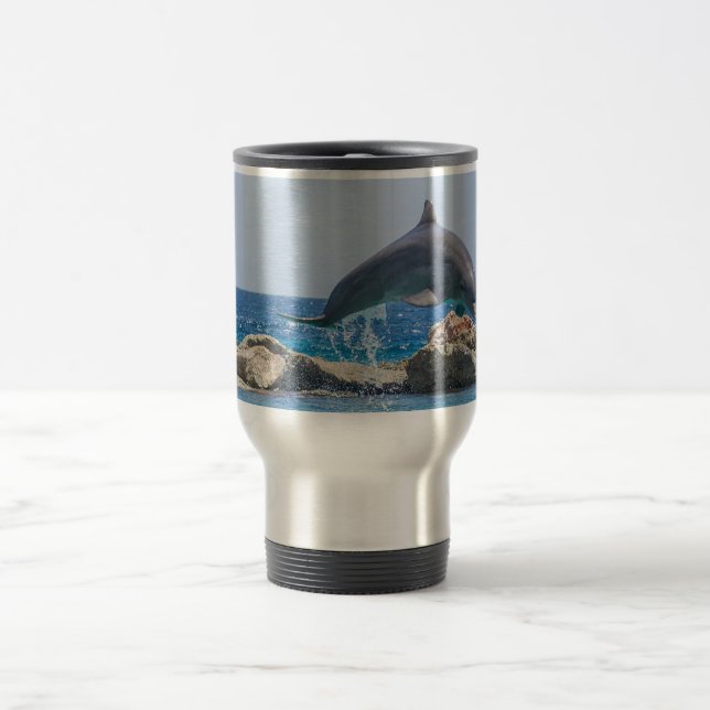 Dolphin Travel Mug (Center)