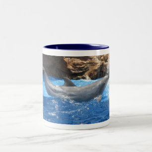 Dolphin Tricks Coffee Cup