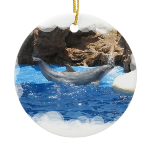 Dolphin Tricks Ornament