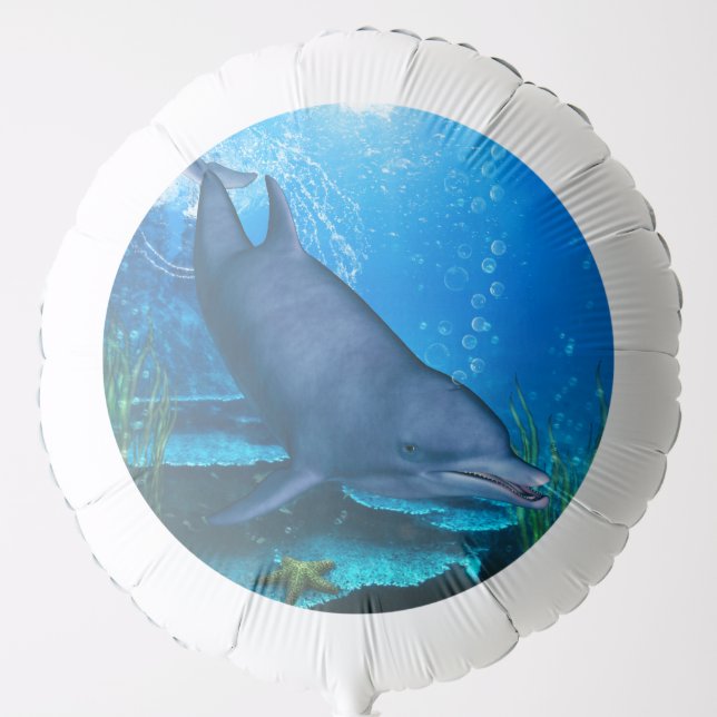 Dolphin Underwater Balloon (Front)