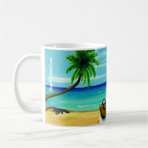 Dolphin Watchin mug by Florida Girl