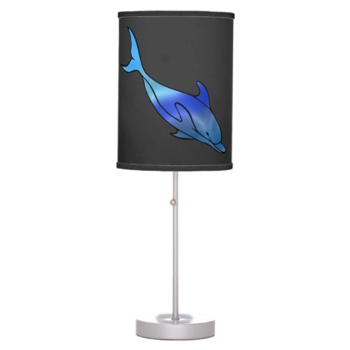 Dolphin Water Table Lamp