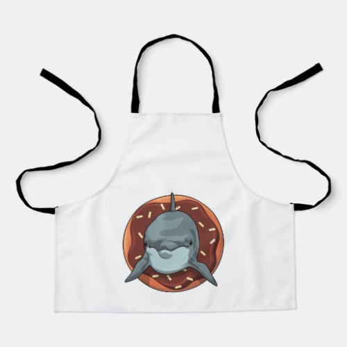 Dolphin with Donut Apron