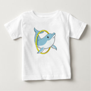 Dolphin with Ring Baby T-Shirt