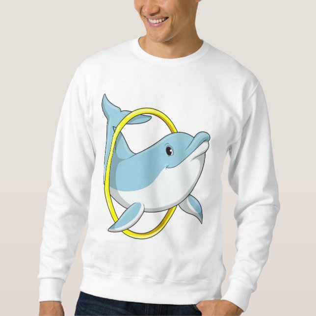 Dolphin with Ring Sweatshirt (Front)