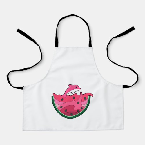 Dolphin with Watermelon Apron