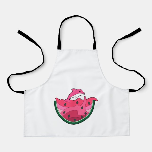 Dolphin with Watermelon Apron (Front)