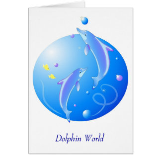 Dolphin World Cards