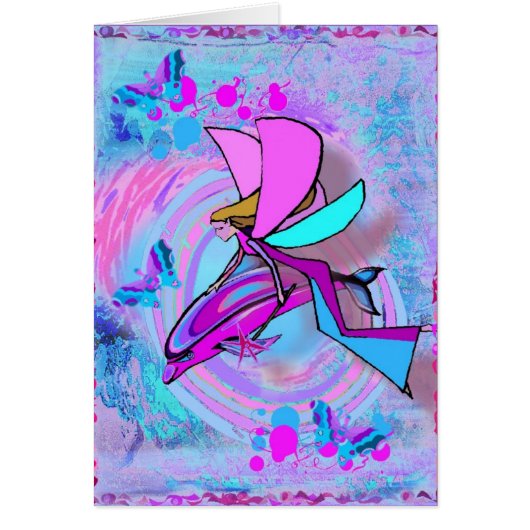 Dolphinity Angel Love Cards (Front)