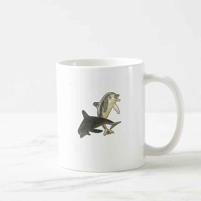 Dolphins 2 jGibney The MUSEUM Zazzle Gifts Coffee Mug (Right)