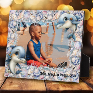 Dolphins and Seashells Kids Photo Frame