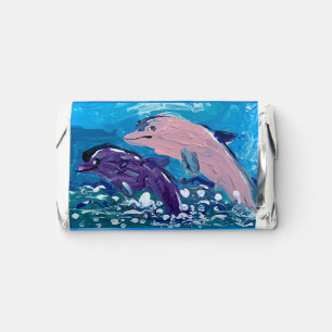 Dolphins "Art by Kids" Hershey's Miniatures