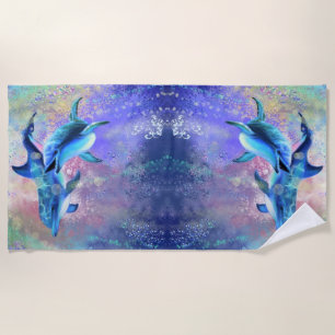 Dolphins Beach Towel
