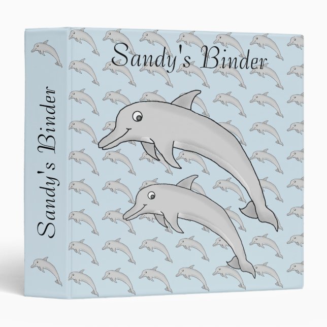 Dolphins Binder (Front/Spine)