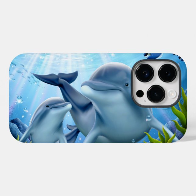 Dolphins Case-Mate iPhone case  (Back (Horizontal))