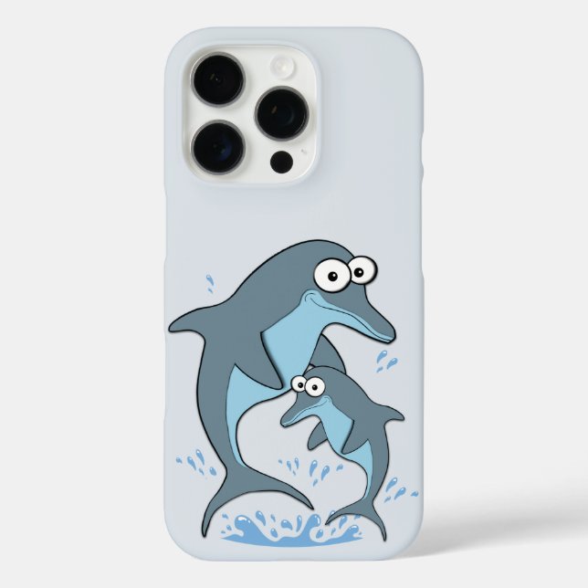 Dolphins Case-Mate iPhone Case (Back)