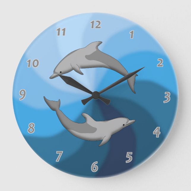 dolphins clock (Front)