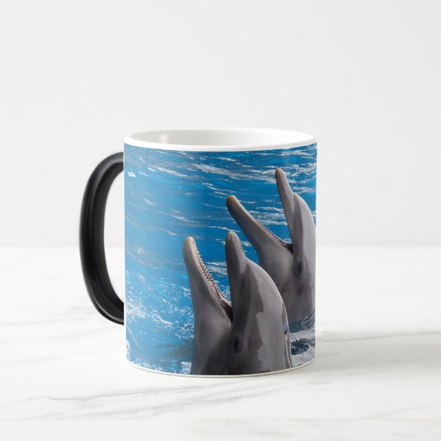 Dolphins  color morph mug  (Front Left)