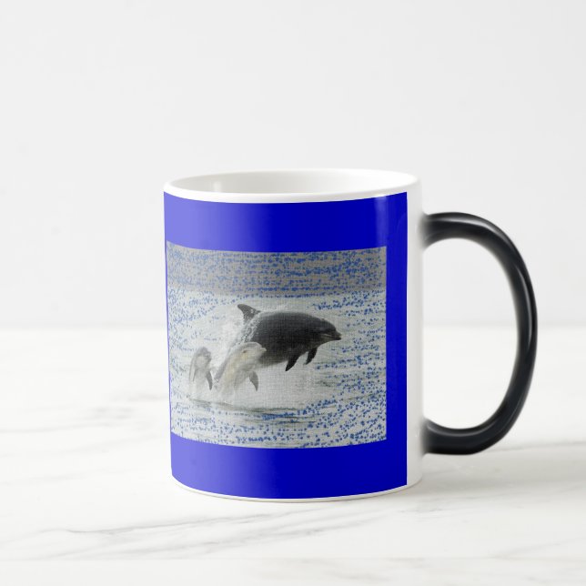 Dolphins Color Morph Mug (Right)