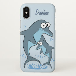 Dolphins Custom iPhone X Case