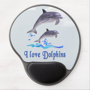 Dolphins Gel Mouse Pad