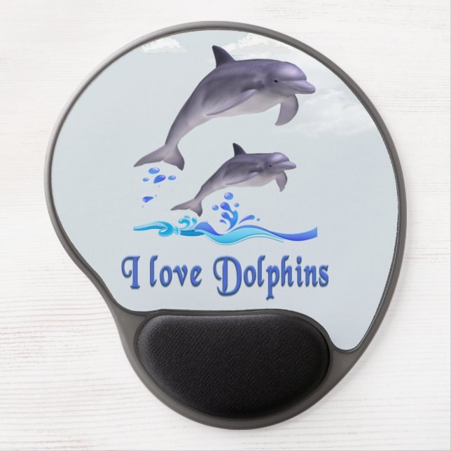 Dolphins Gel Mouse Pad (Front)