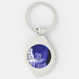 Dolphins , Hand of Times Keychain
