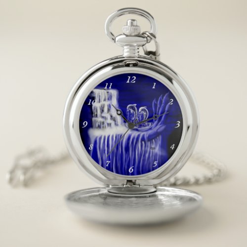 Dolphins  Hand of times Pocket Watch