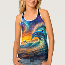 Dolphins In the Galaxy 03 Design By Rich AMeN Gill