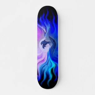 Dolphins in the Moonlight Skateboard