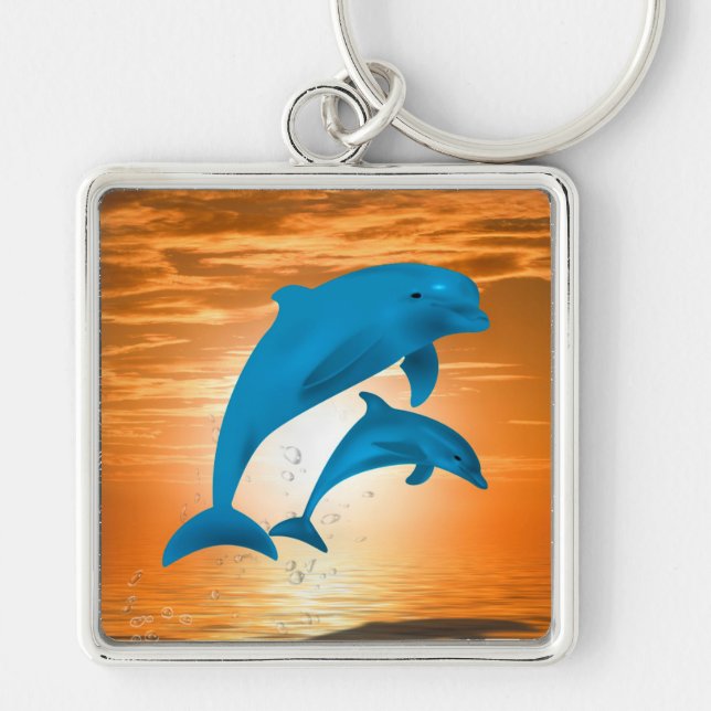 Dolphins Keychain (Front)