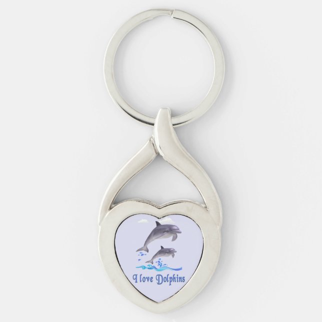 Dolphins Keychain (Front)