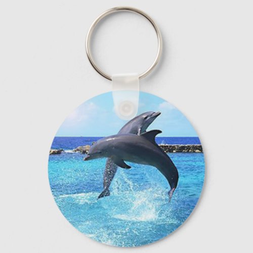 Dolphins Keychain