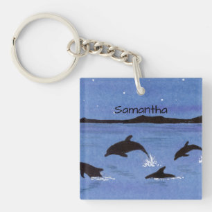 Dolphins Keychain