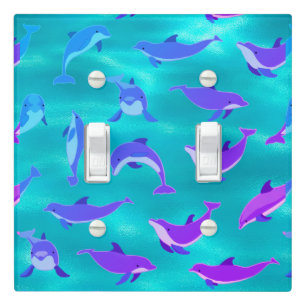 Dolphins Light Switch Cover