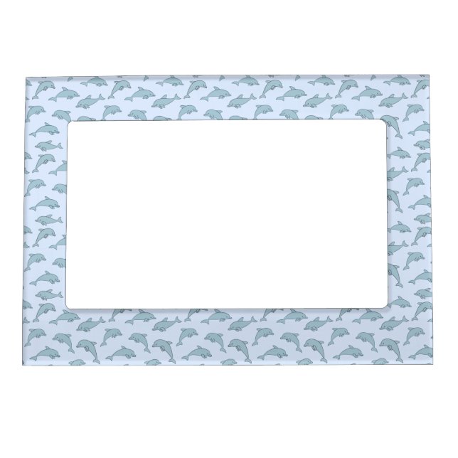 Dolphins Magnetic Photo Frame (Front)