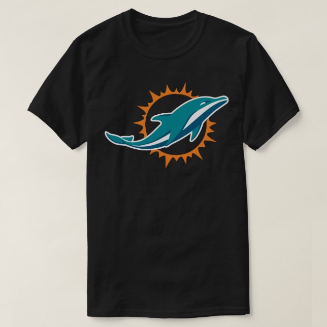 dolphins-miami merch Sticker T-Shirt (Design Front)