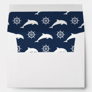 Dolphins On Parade Pattern Envelope