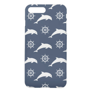 Dolphins On Parade Pattern iPhone 8 Plus/7 Plus Case