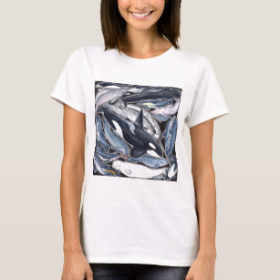Dolphins, orcas, belugas and narvales T-Shirt