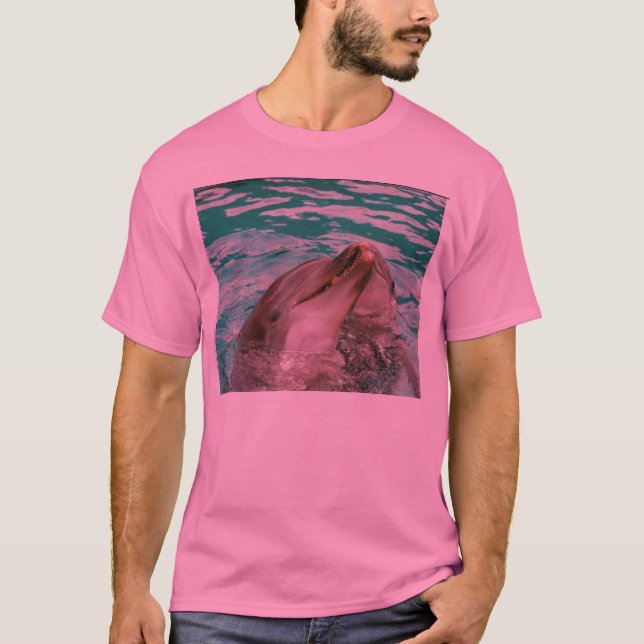Dolphins pink tee (Front)