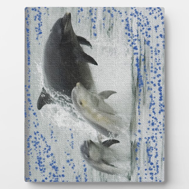 Dolphins Plaque (Front)