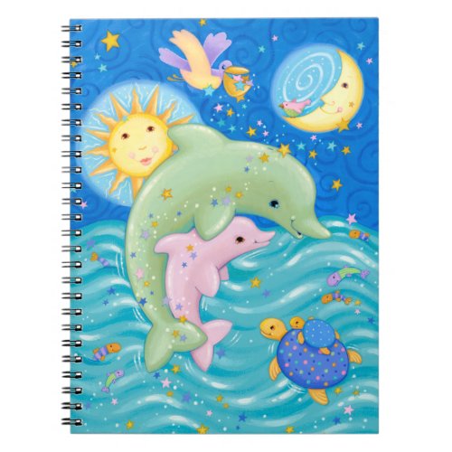 Dolphins Play Notebook